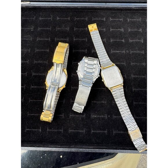 Lot of 3 - Vintage Seiko Digital Watches 1980s - Picture 8 of 8
